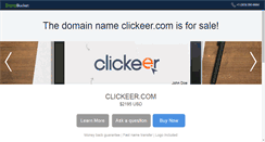 Desktop Screenshot of clickeer.com